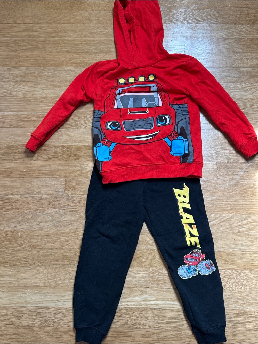 Blaze and the monster machines Hoodie &  Jogger Set